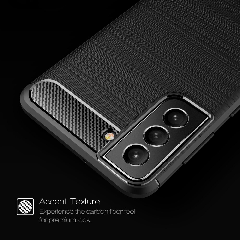 Samsung Galaxy S22 Plus Brushed TPU Case Black