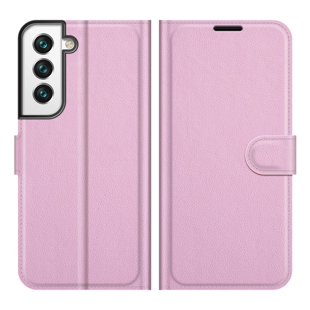 Samsung Galaxy S22 Wallet Book Cover Pink