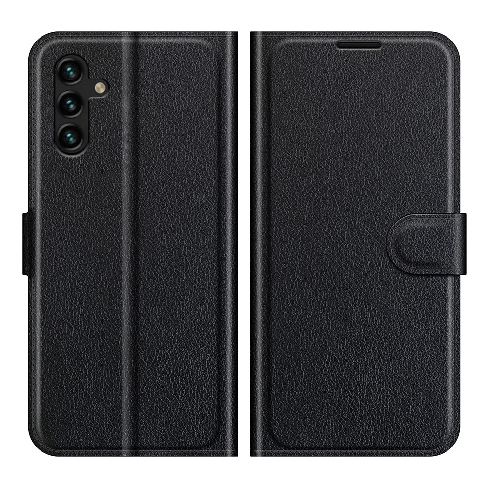 Samsung Galaxy A04s Wallet Book Cover Black