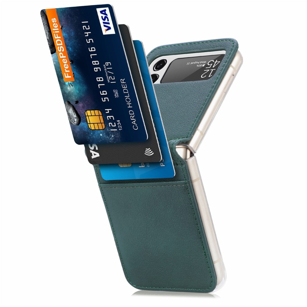 Samsung Galaxy Z Flip 3 Slim Card Wallet Green