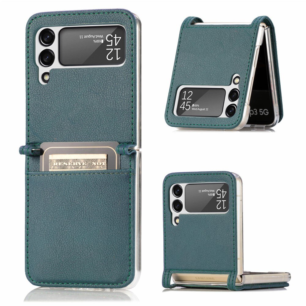 Samsung Galaxy Z Flip 3 Slim Card Wallet Green