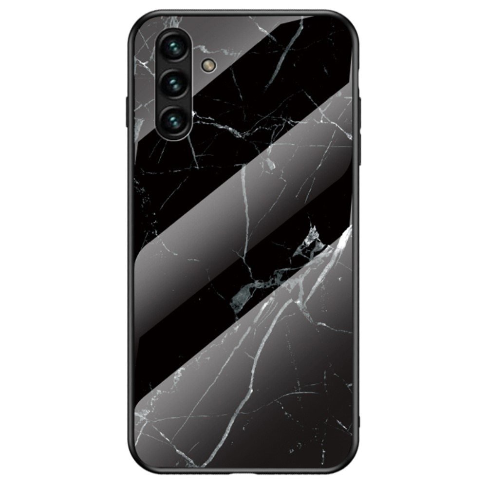 Samsung Galaxy A13 5G Tempered Glass Case Black Marble