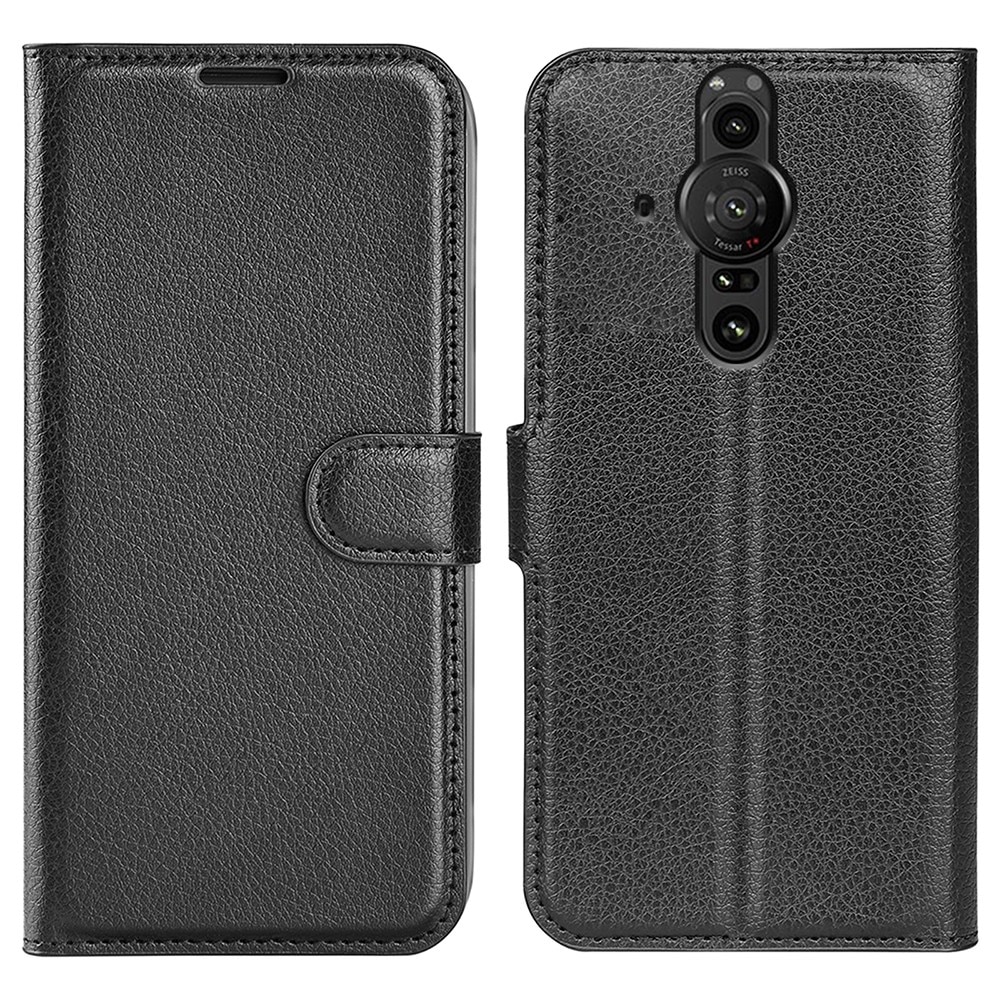 Sony Xperia Pro-I Wallet Book Cover Black
