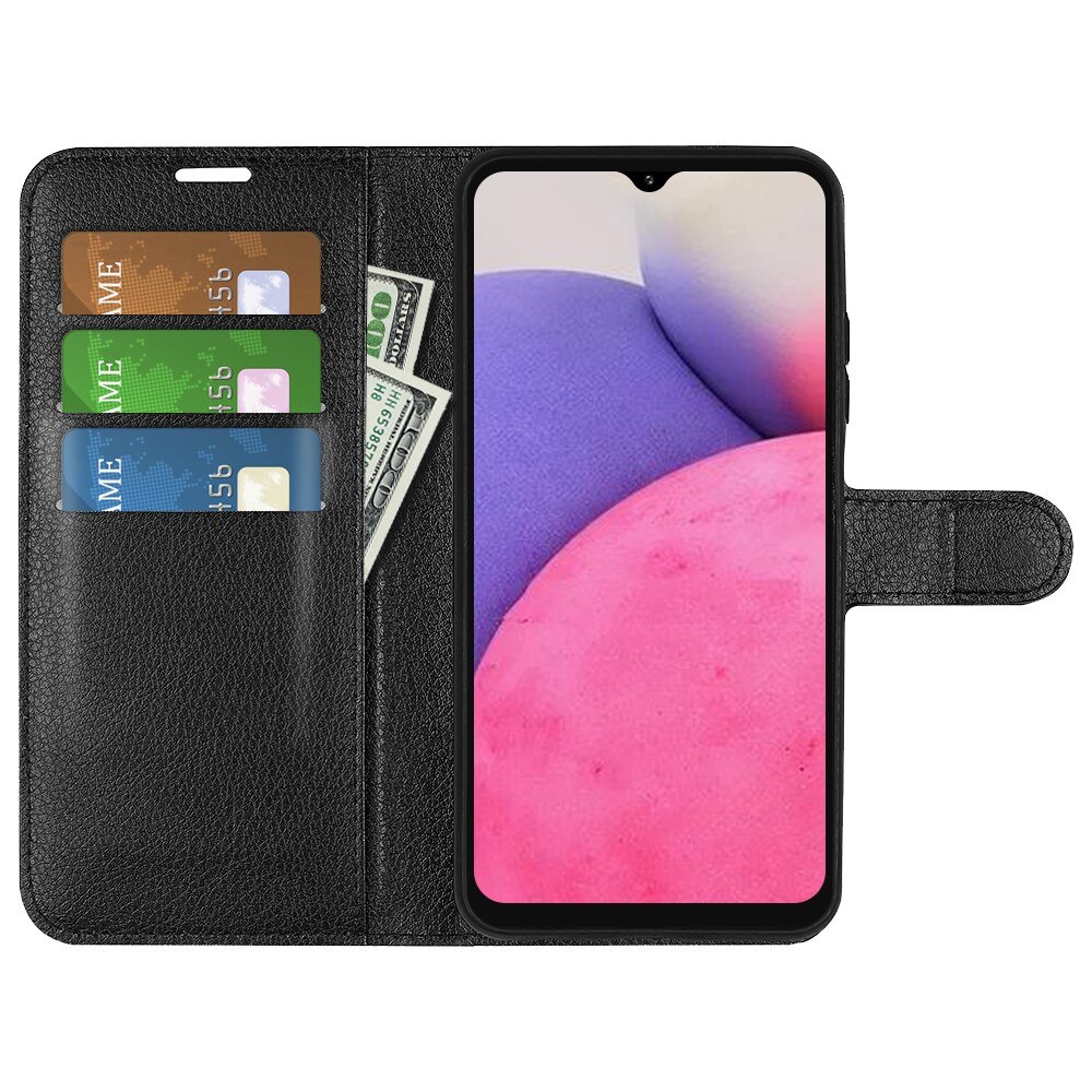 Samsung Galaxy A33 Wallet Book Cover Black