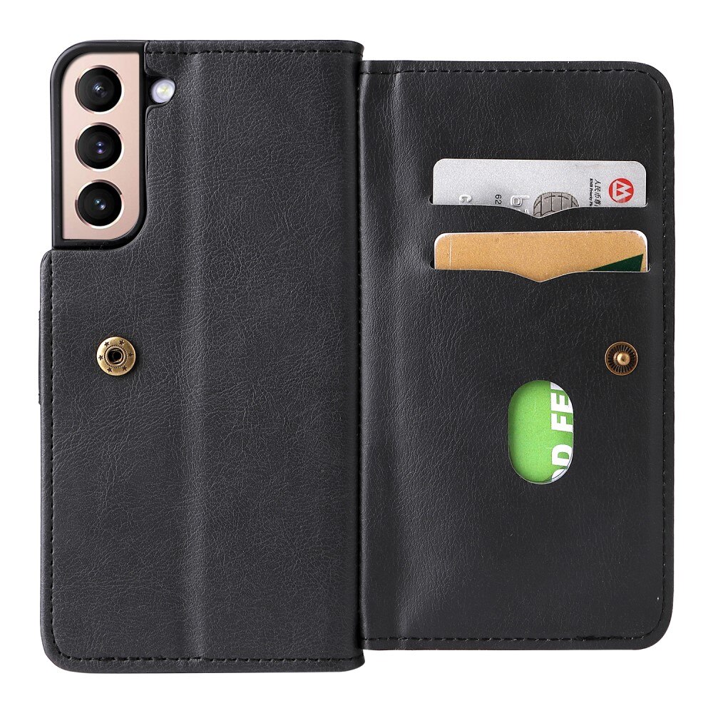 Samsung Galaxy S22 Wallet Cover Multi-slot Black