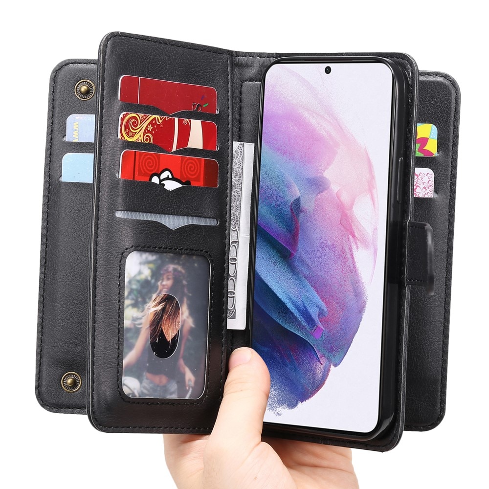 Samsung Galaxy S22 Wallet Cover Multi-slot Black