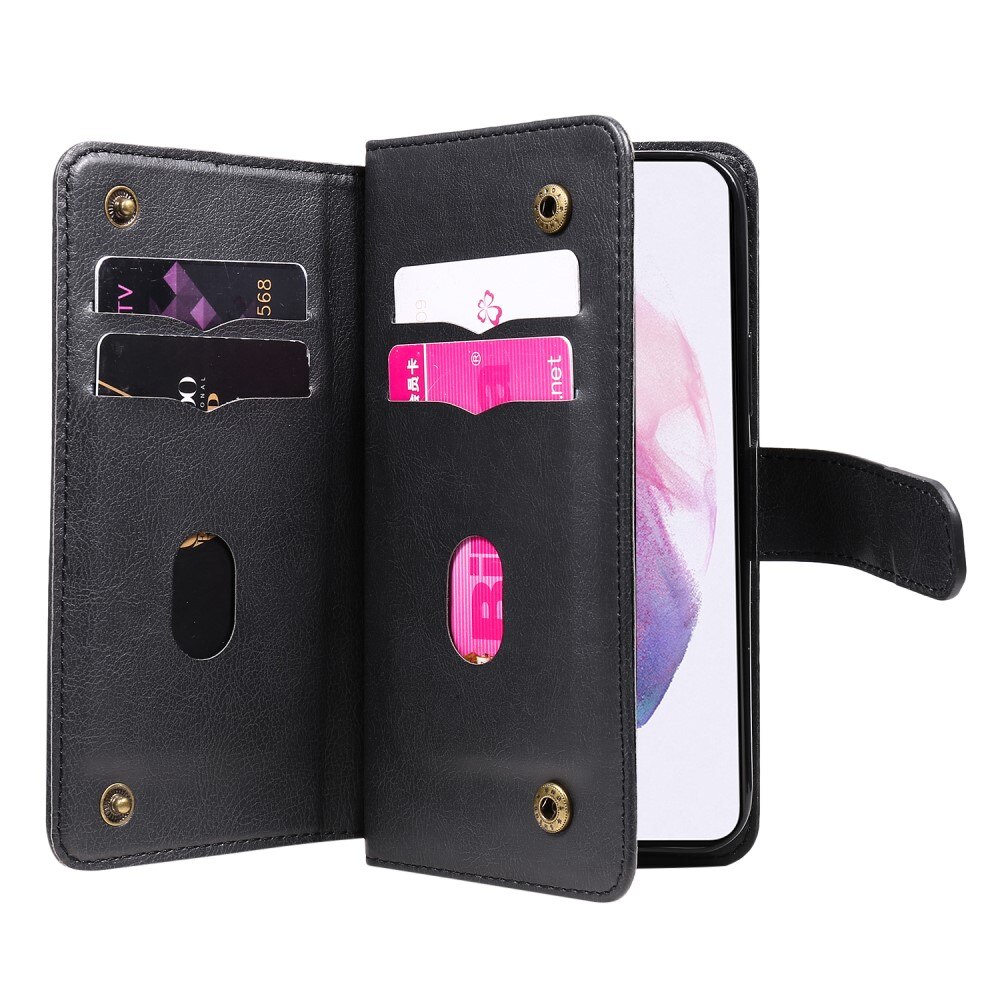 Samsung Galaxy S22 Wallet Cover Multi-slot Black