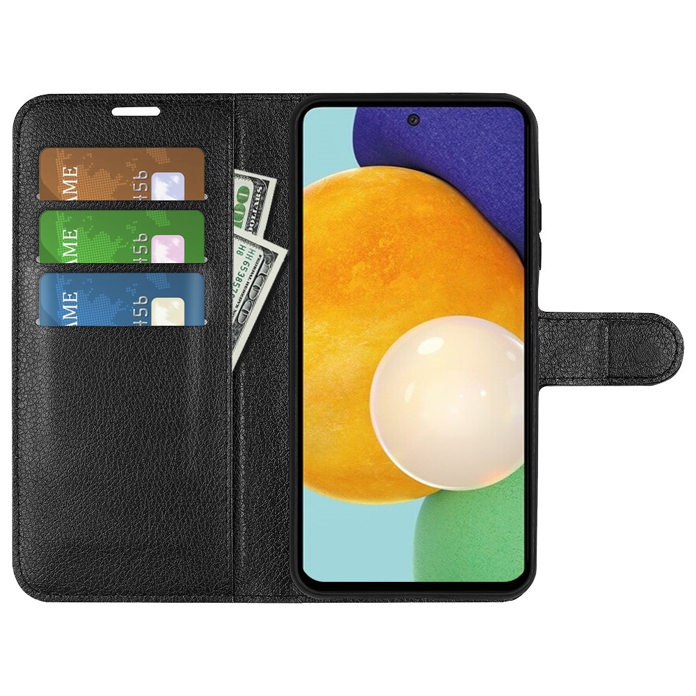 Samsung Galaxy A13 Wallet Book Cover Black