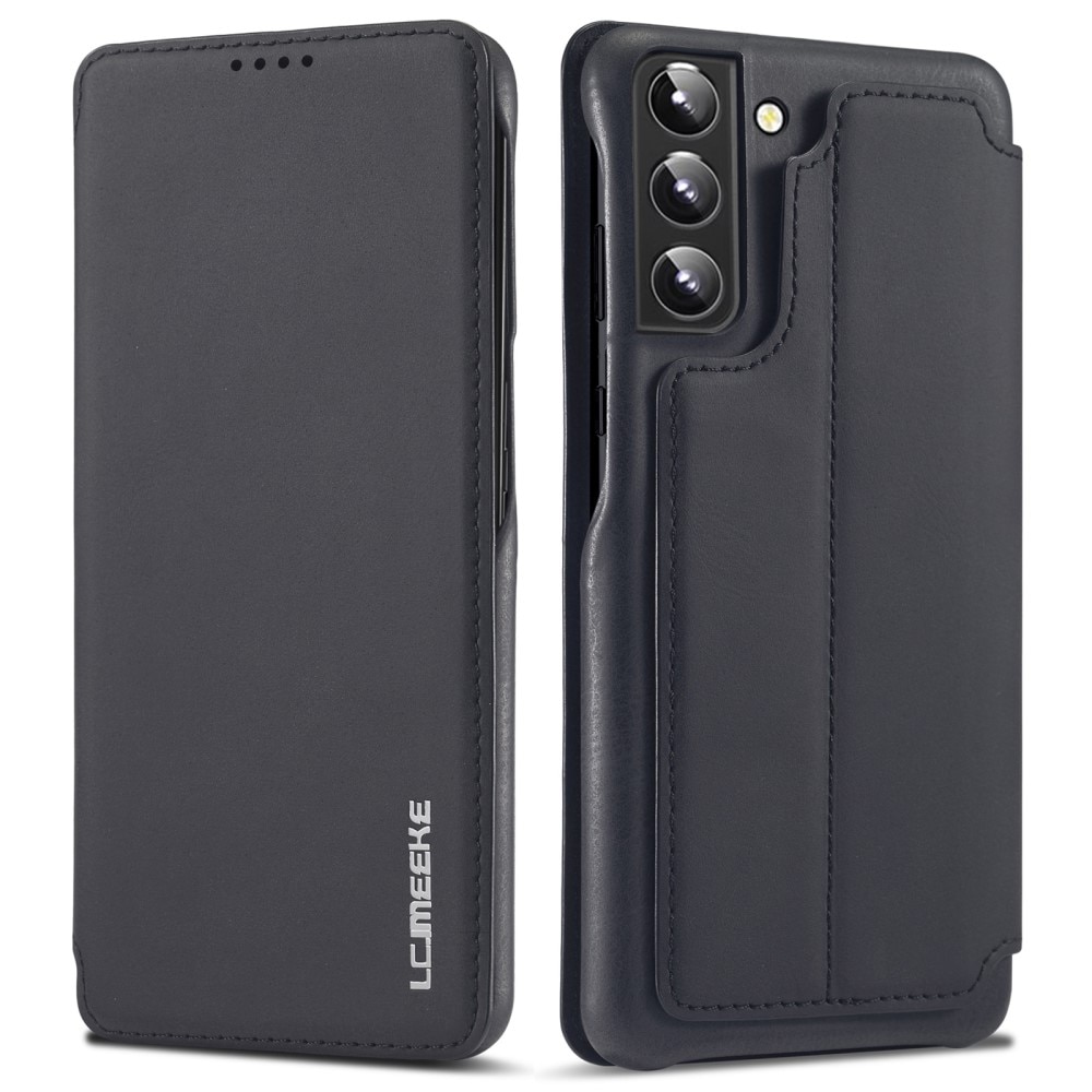 Samsung Galaxy S22 Slim Wallet Case Black