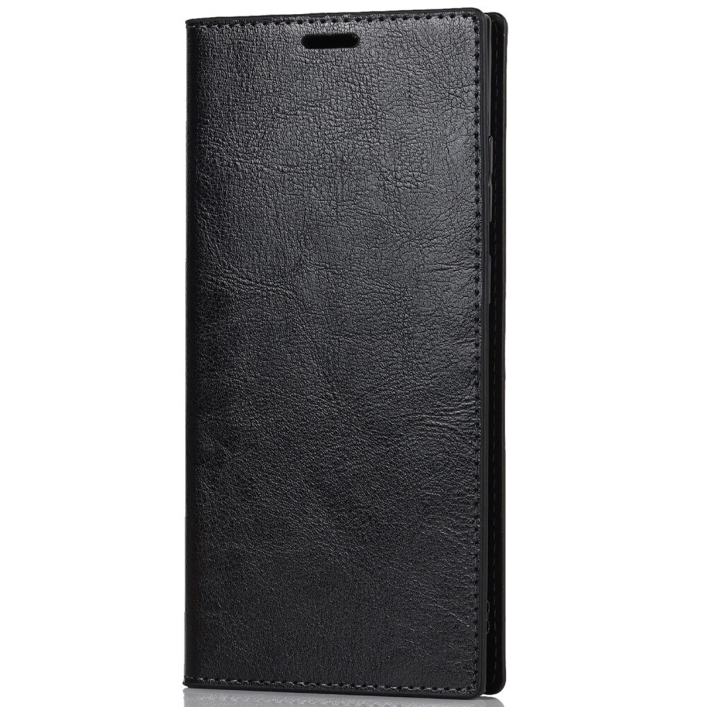 Samsung Galaxy S22 Ultra Genuine Leather Wallet Case Black