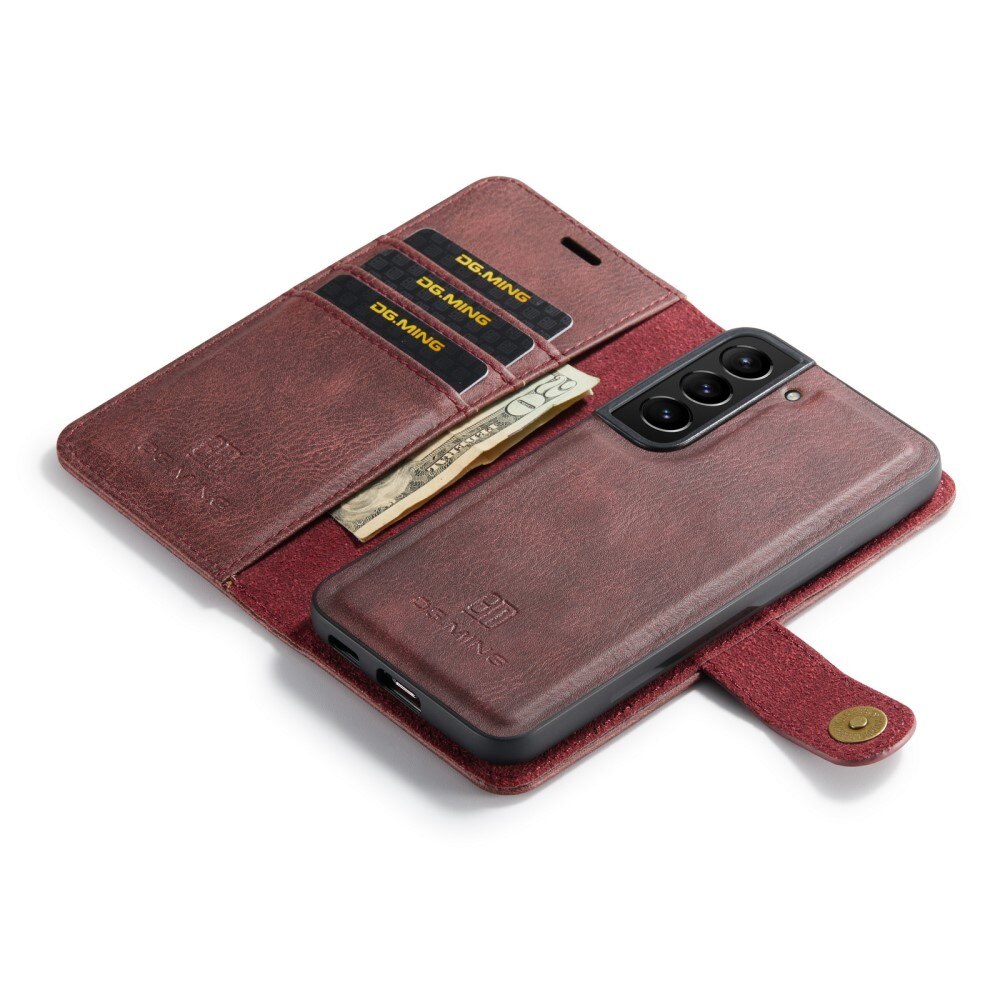 Samsung Galaxy S22 Plus Magnet Wallet Red