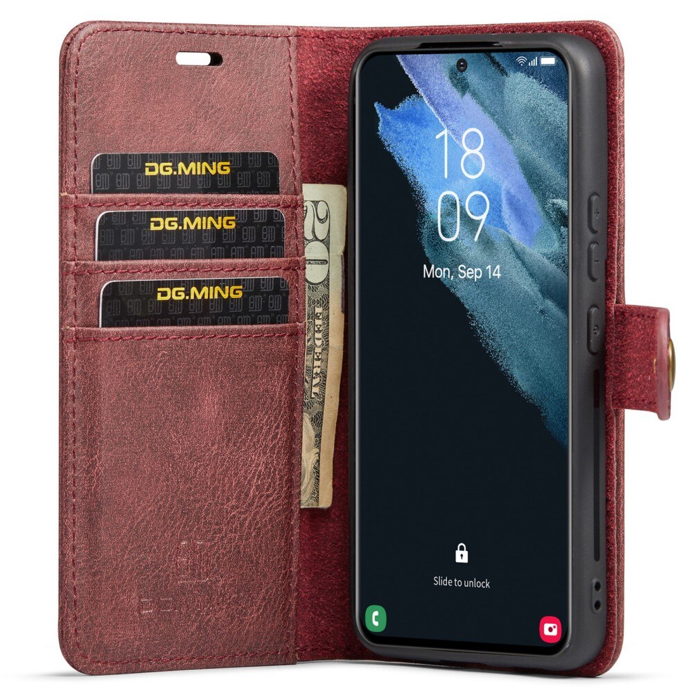 Samsung Galaxy S22 Plus Magnet Wallet Red