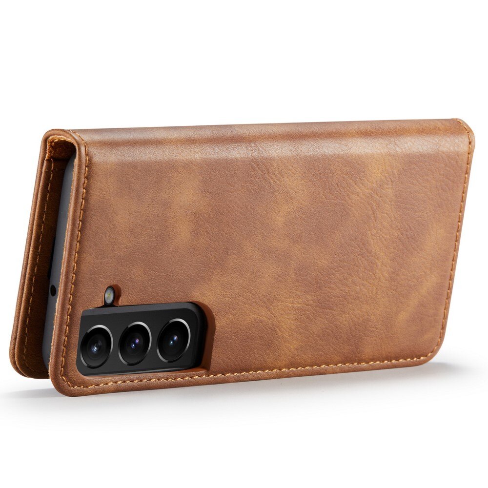 Samsung Galaxy S22 Plus Magnet Wallet Cognac