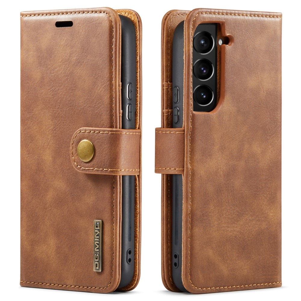 Samsung Galaxy S22 Plus Magnet Wallet Cognac