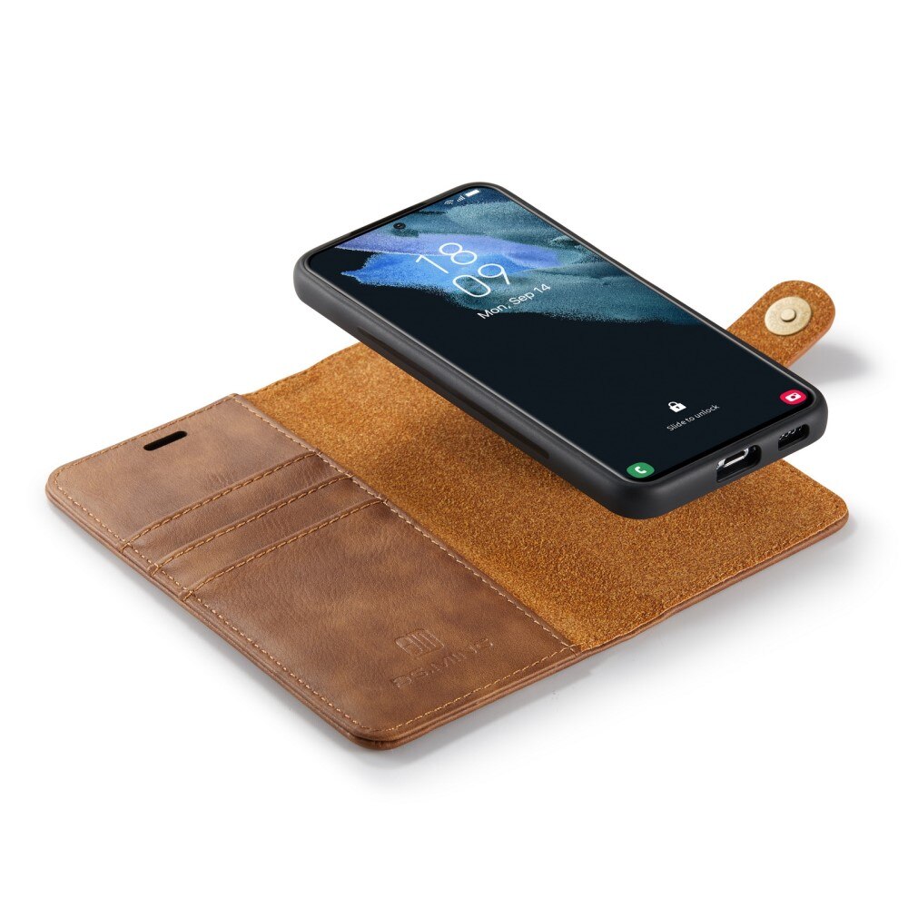 Samsung Galaxy S22 Plus Magnet Wallet Cognac