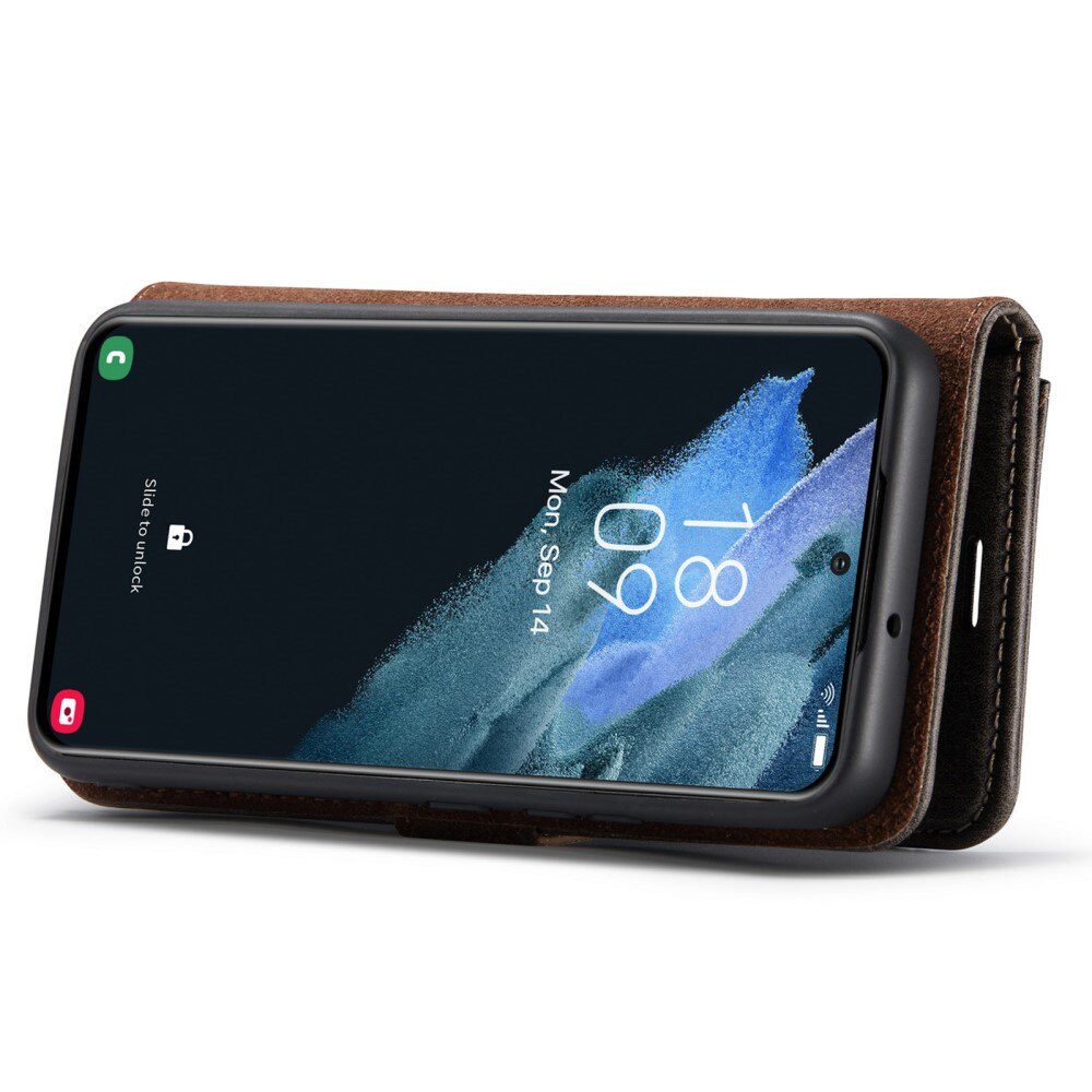 Samsung Galaxy S22 Plus Magnet Wallet Brown