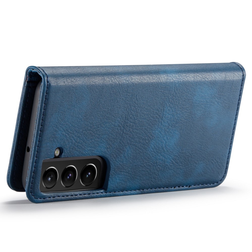 Samsung Galaxy S22 Magnet Wallet Blue