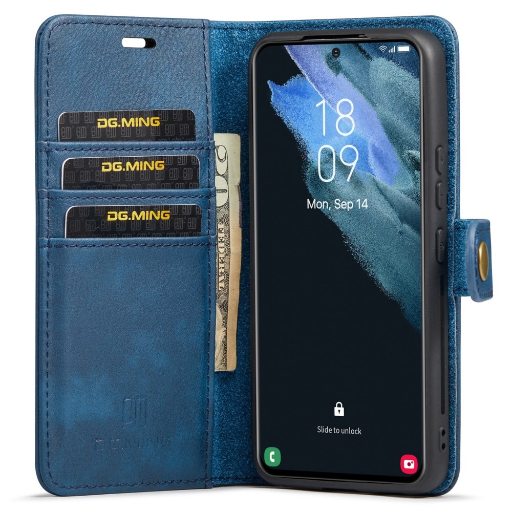 Samsung Galaxy S22 Magnet Wallet Blue