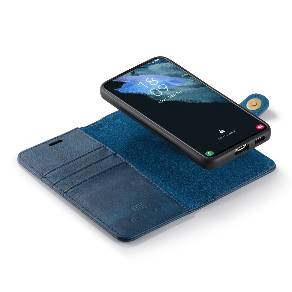 Samsung Galaxy S22 Magnet Wallet Blue