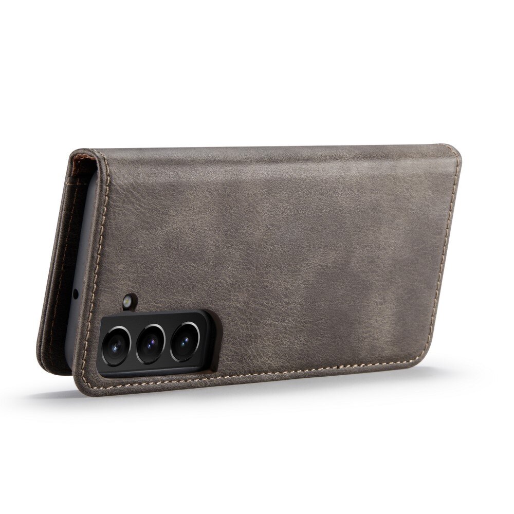 Samsung Galaxy S22 Magnet Wallet Brown