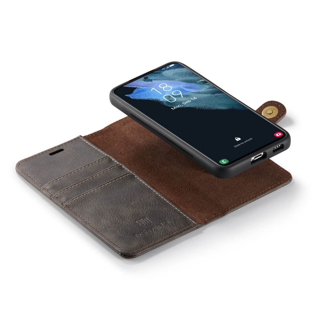 Samsung Galaxy S22 Magnet Wallet Brown