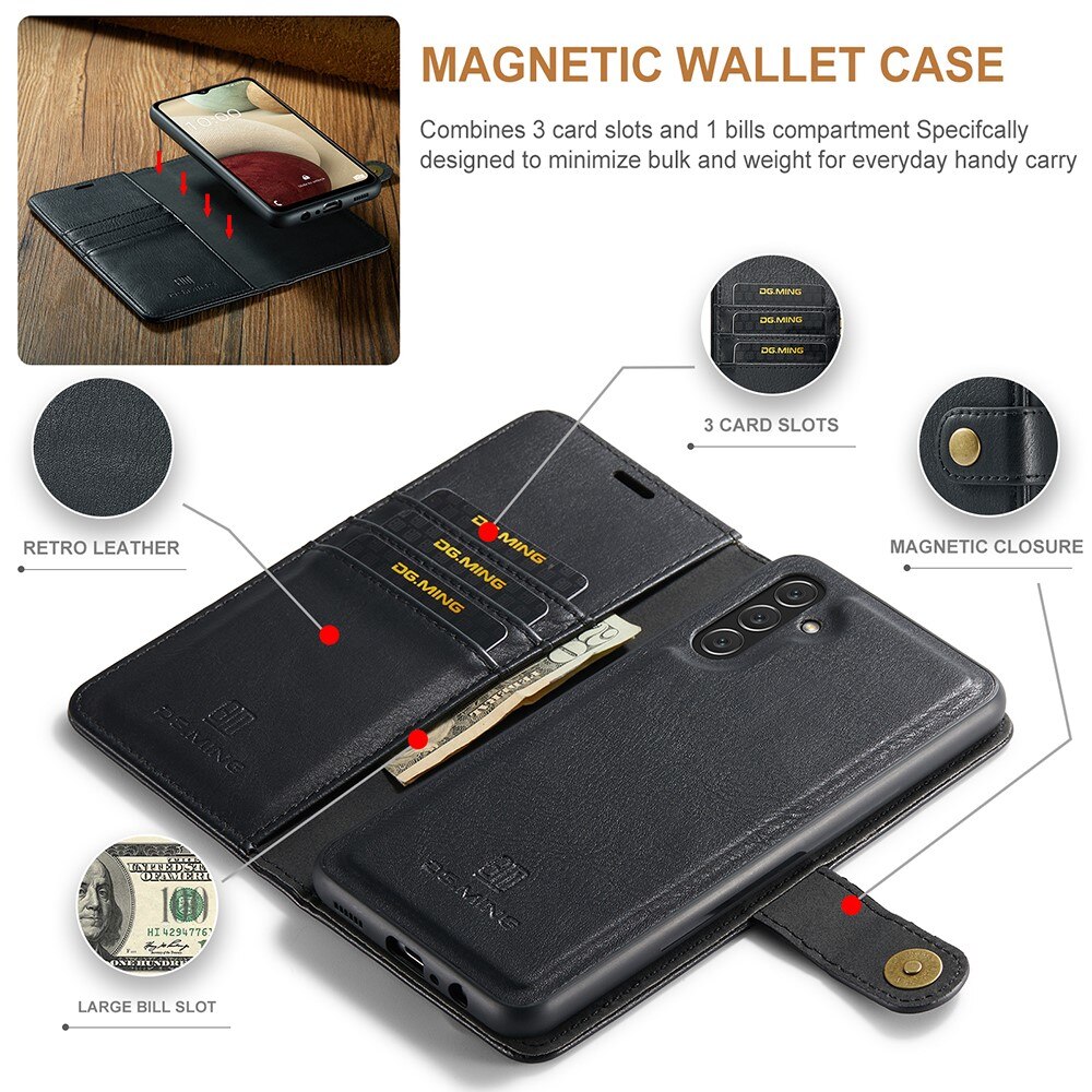 Samsung Galaxy A04s Magnet Wallet Black