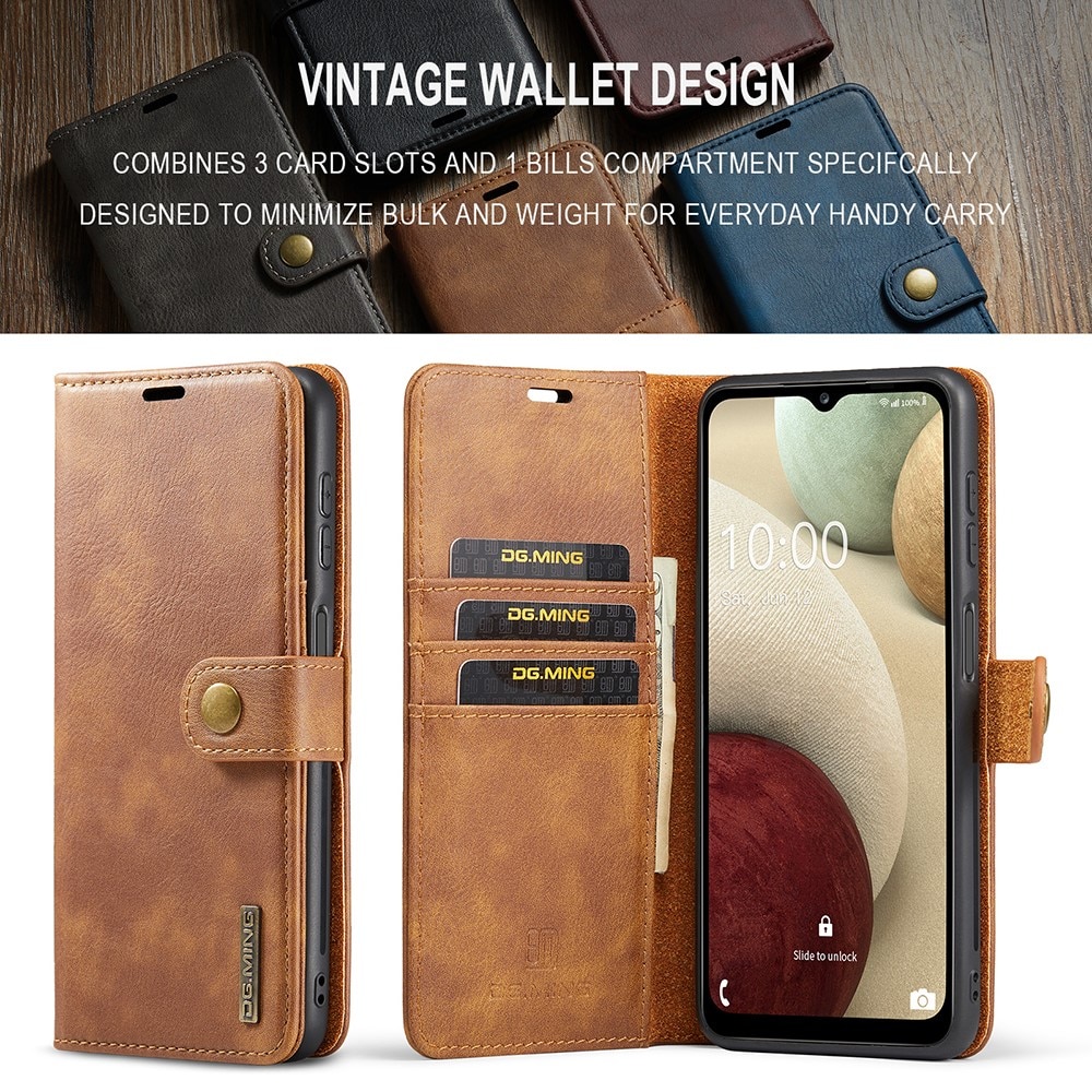 Samsung Galaxy A04s Magnet Wallet Cognac