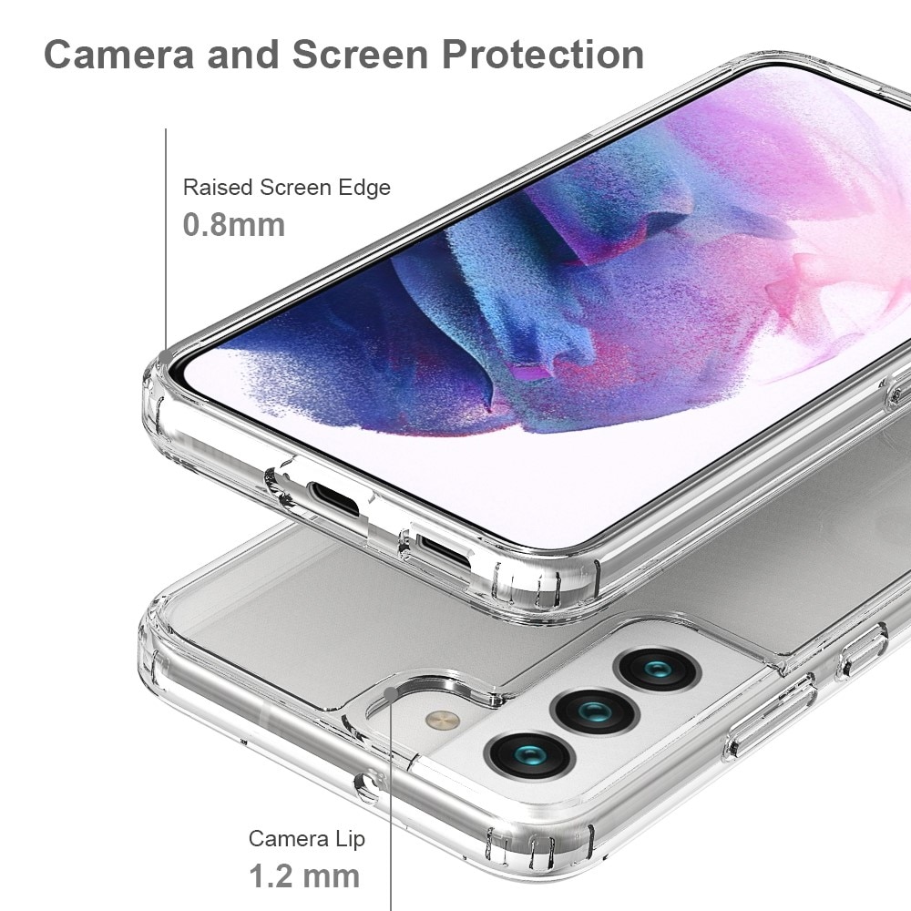 Samsung Galaxy S22 Crystal Hybrid Case Transparent