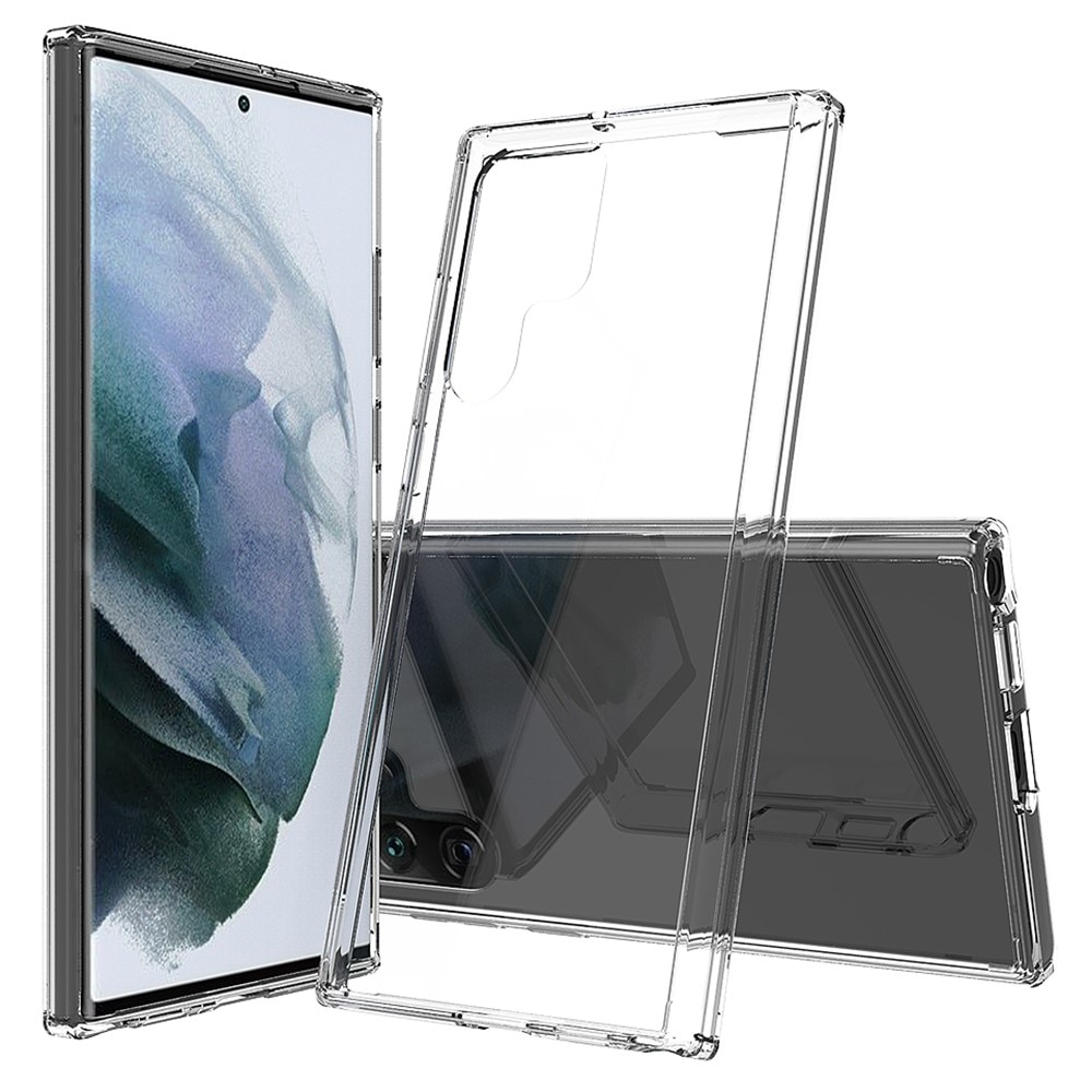 Samsung Galaxy S22 Ultra Crystal Hybrid Case Transparent