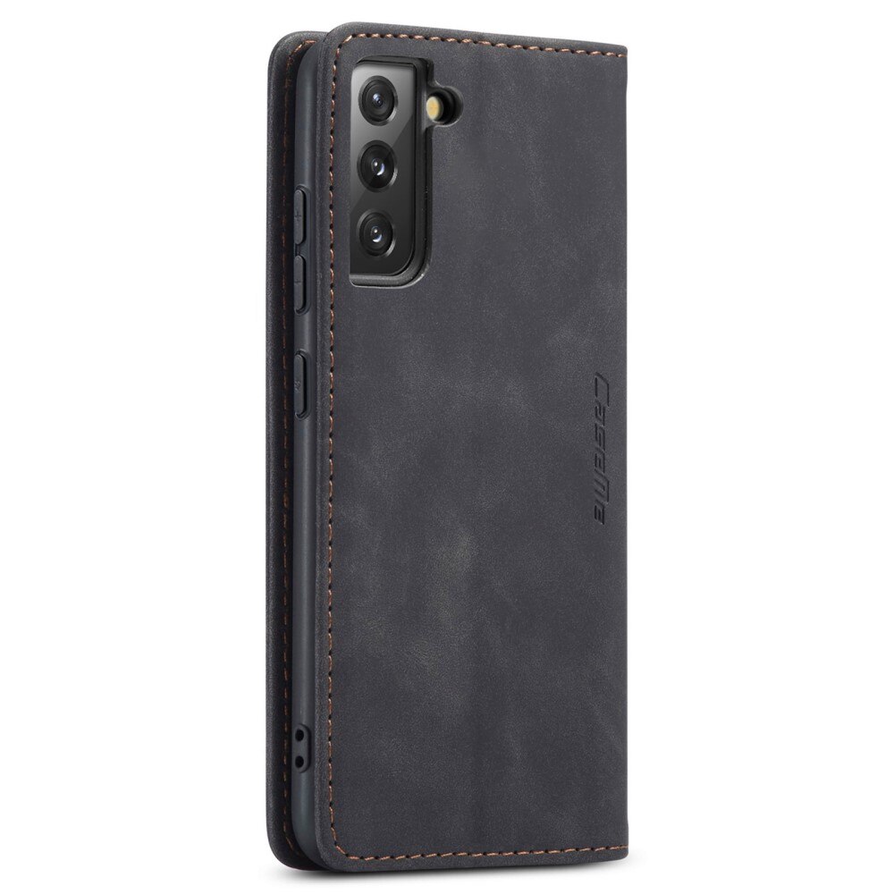 Samsung Galaxy S22 Slim Wallet Case Black