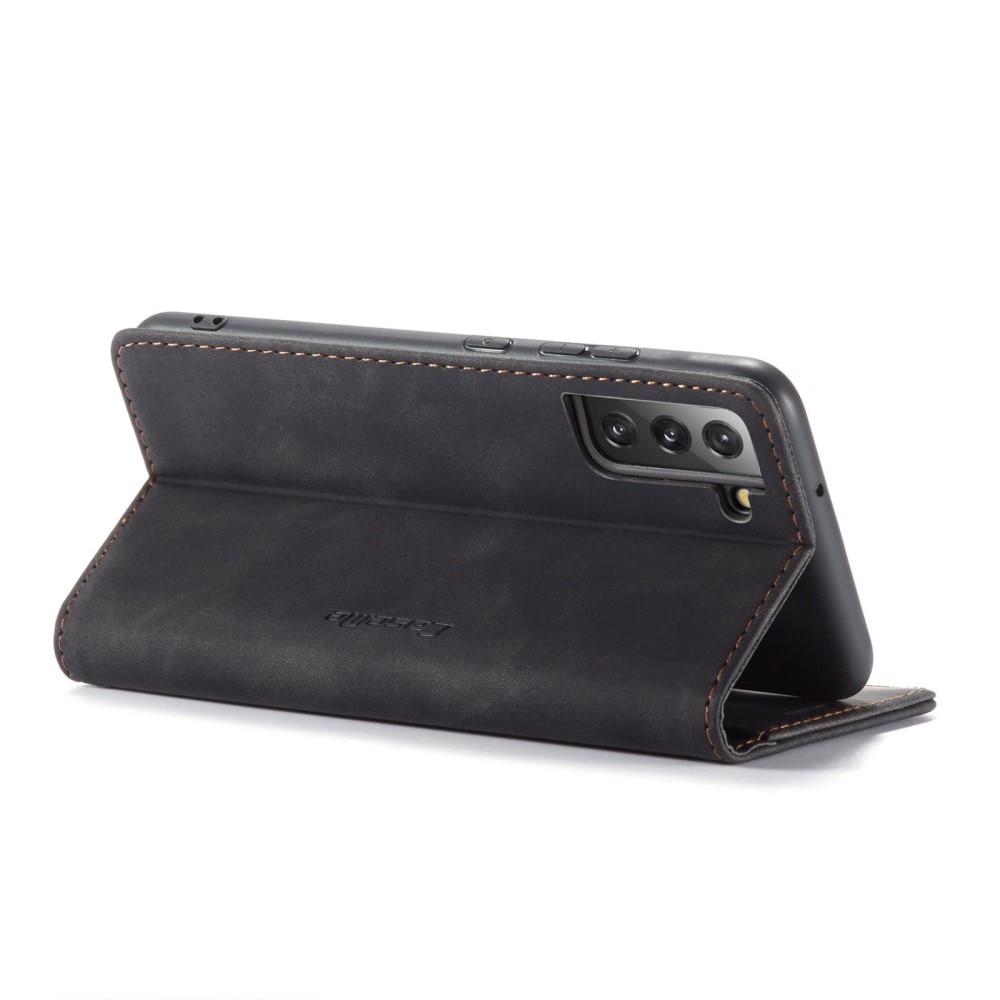 Samsung Galaxy S22 Slim Wallet Case Black