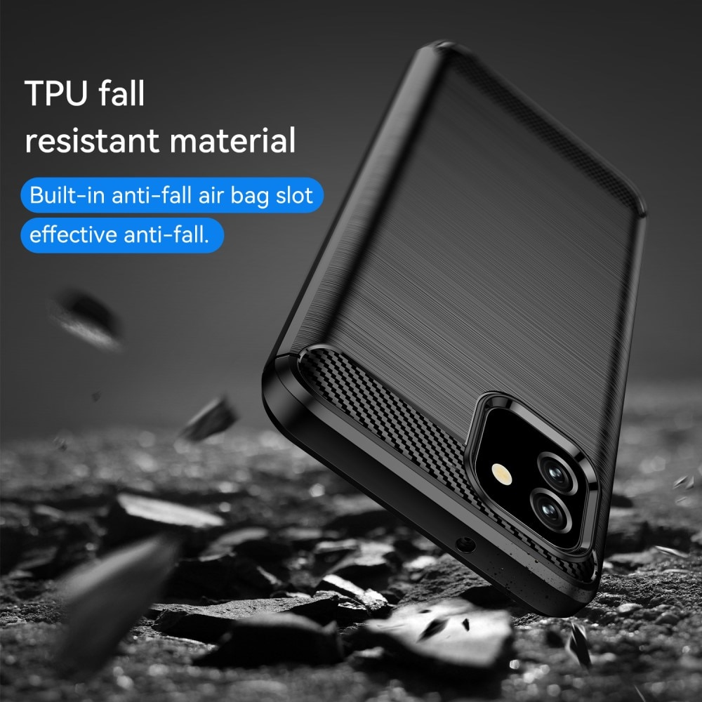 Samsung Galaxy A03 Brushed TPU Case Black