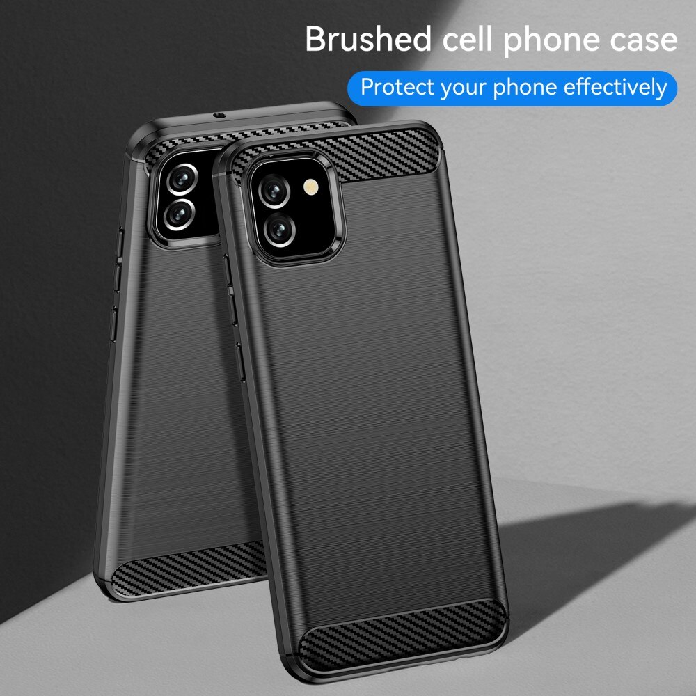 Samsung Galaxy A03 Brushed TPU Case Black