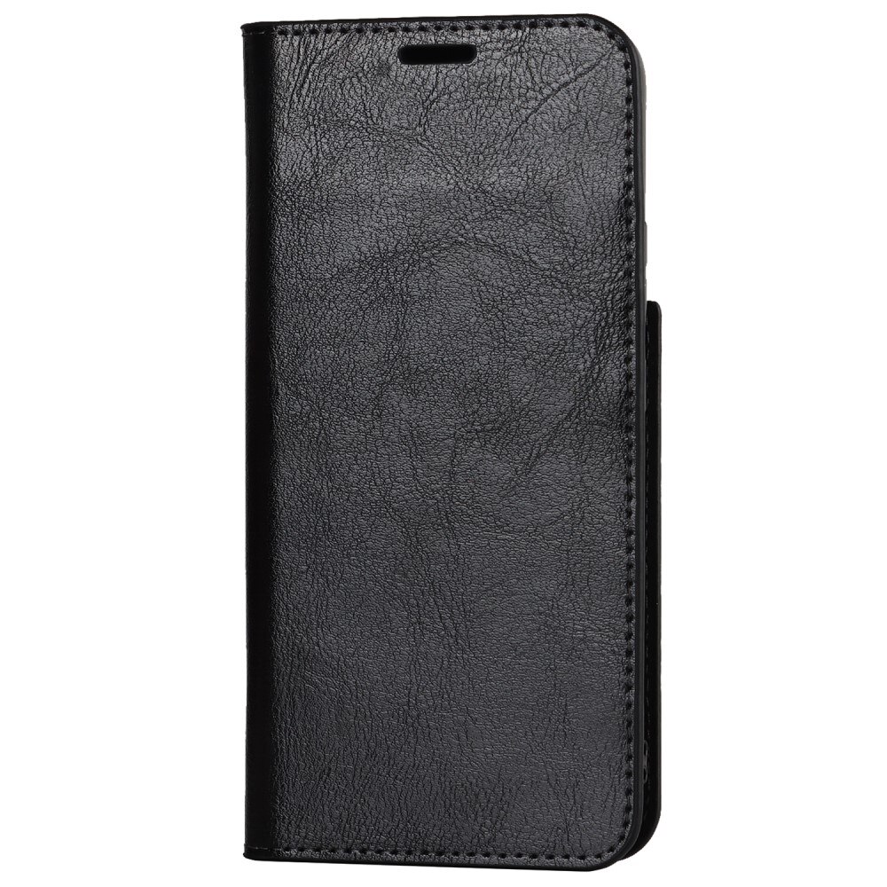 Samsung Galaxy S22 Genuine Leather Wallet Case Black