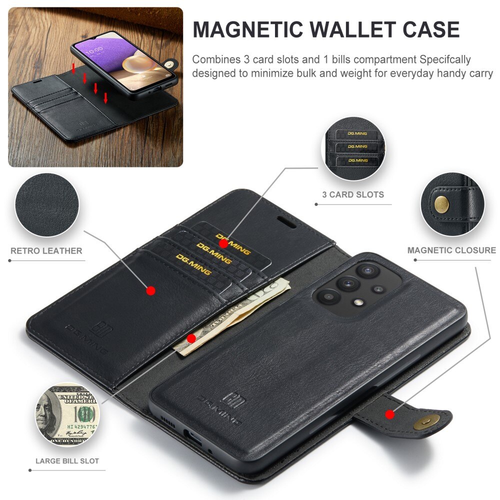 Samsung Galaxy A33 Magnet Wallet Black