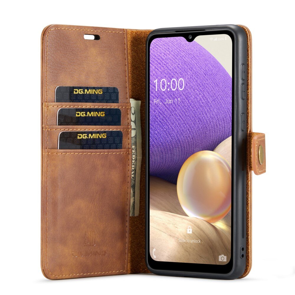 Samsung Galaxy A33 Magnet Wallet Cognac