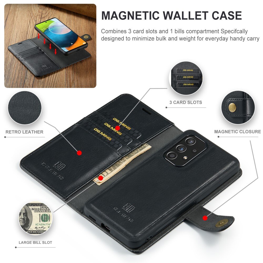 Samsung Galaxy A33 Magnet Wallet Black