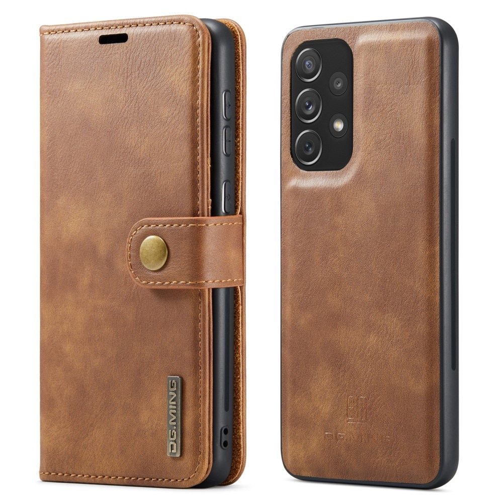 Samsung Galaxy A73 5G Magnet Wallet Cognac