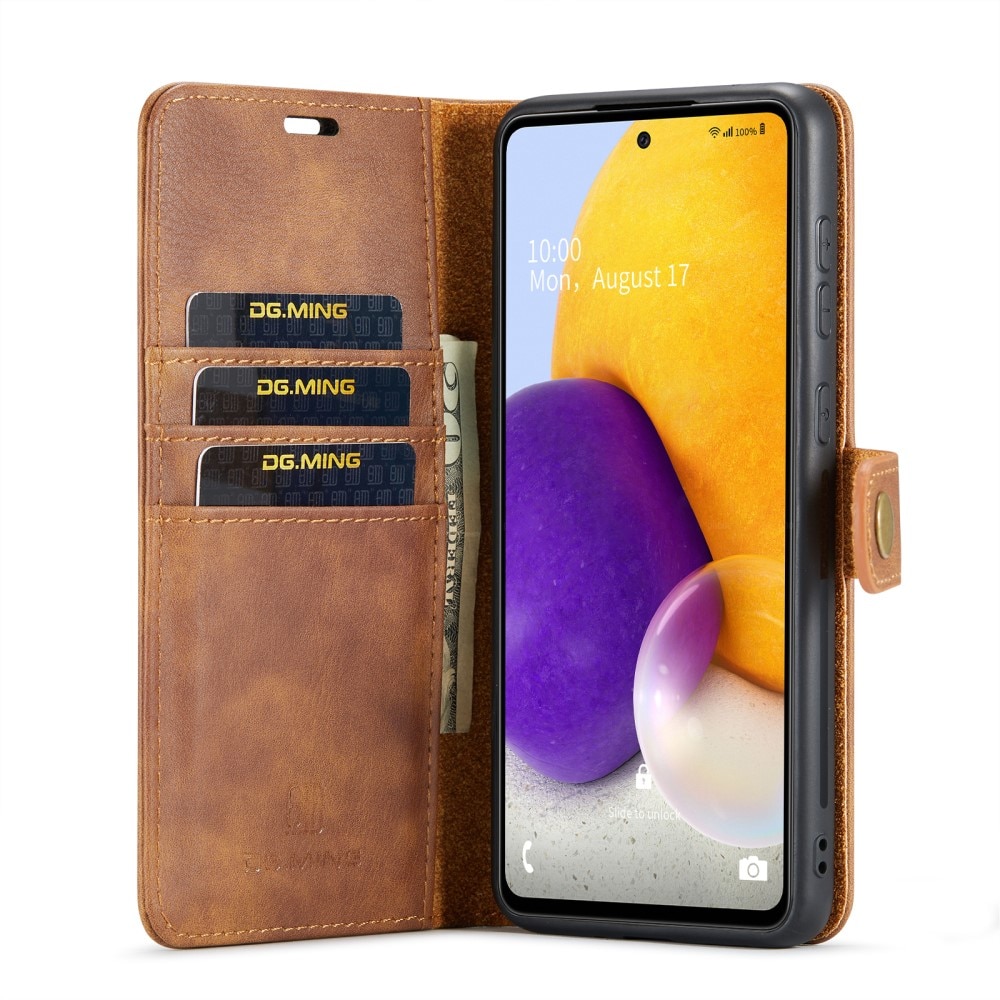 Samsung Galaxy A73 5G Magnet Wallet Cognac