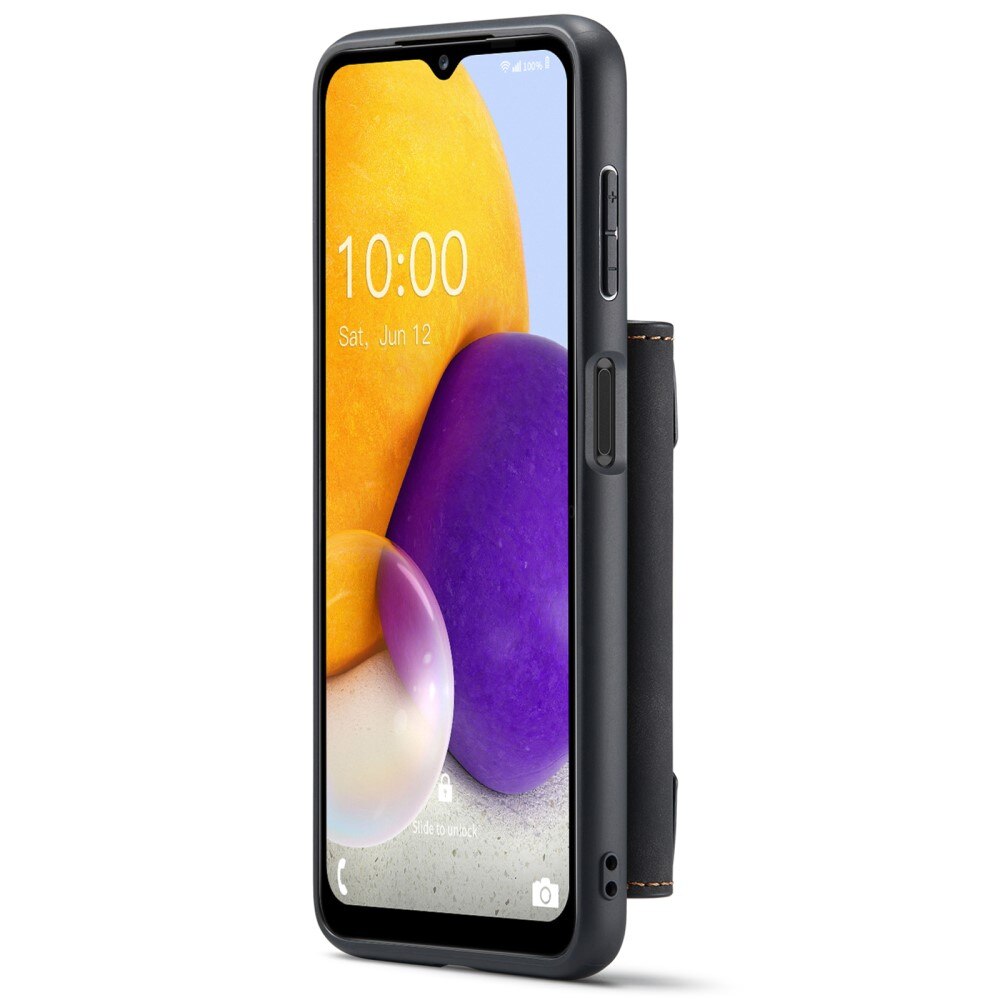 Samsung Galaxy A13 Magnetic Card Slot Case Black