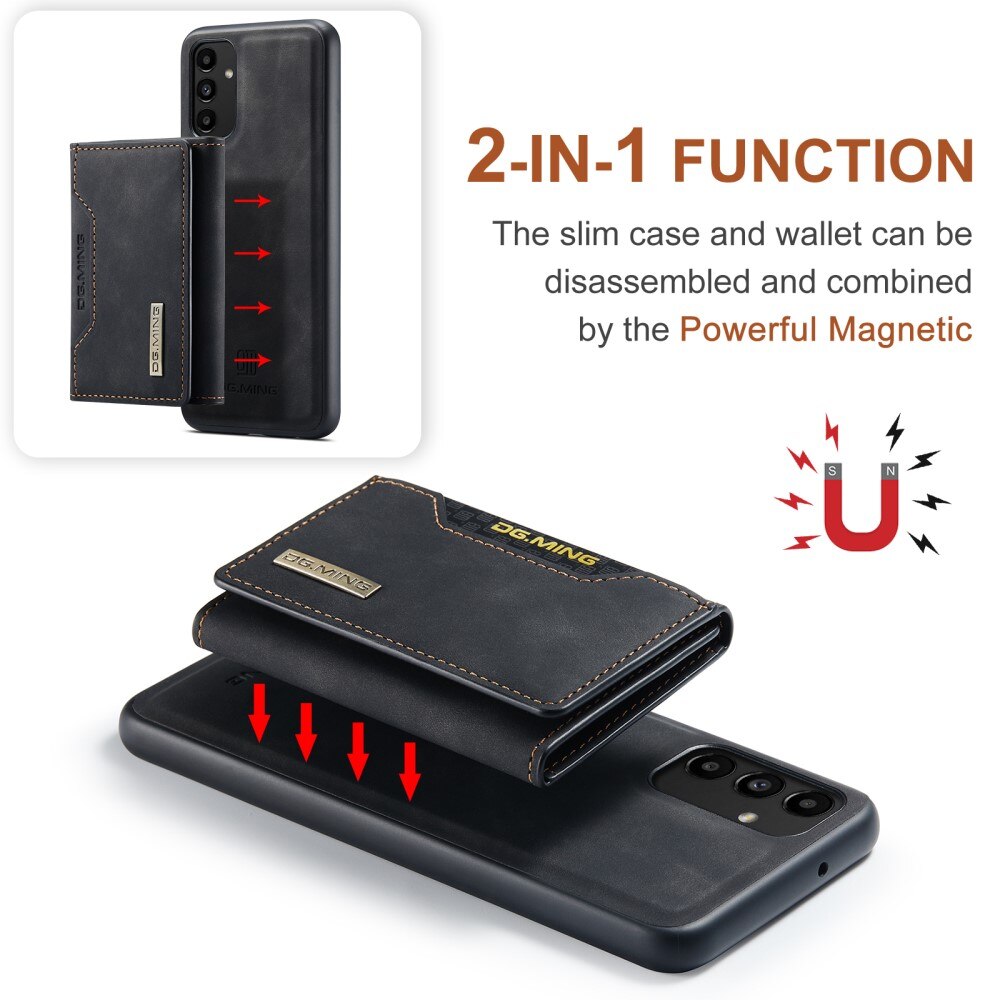 Samsung Galaxy A13 Magnetic Card Slot Case Black