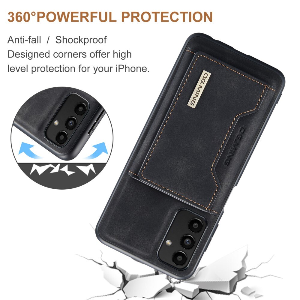 Samsung Galaxy A13 Magnetic Card Slot Case Black