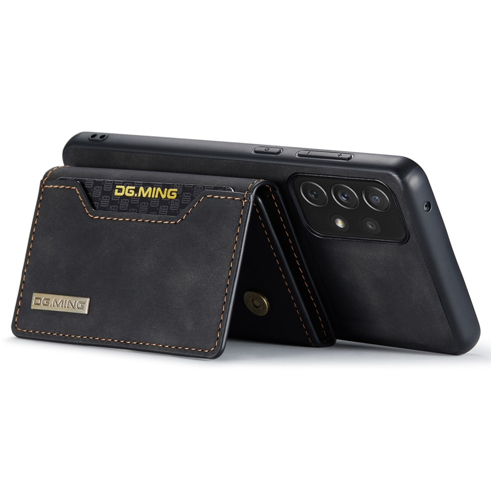 Samsung Galaxy A33 Magnetic Card Slot Case Black