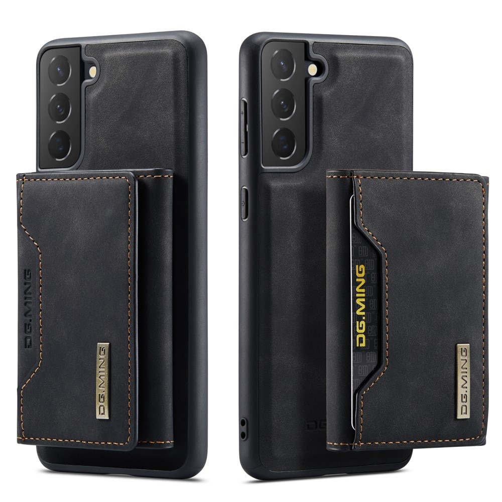 Samsung Galaxy S22 Magnetic Card Slot Case Black