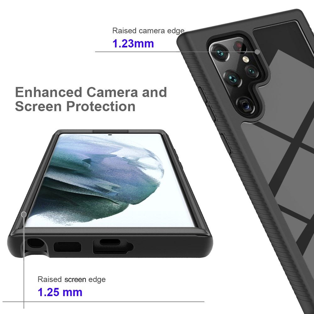 Samsung Galaxy S22 Ultra Full Cover Case Black