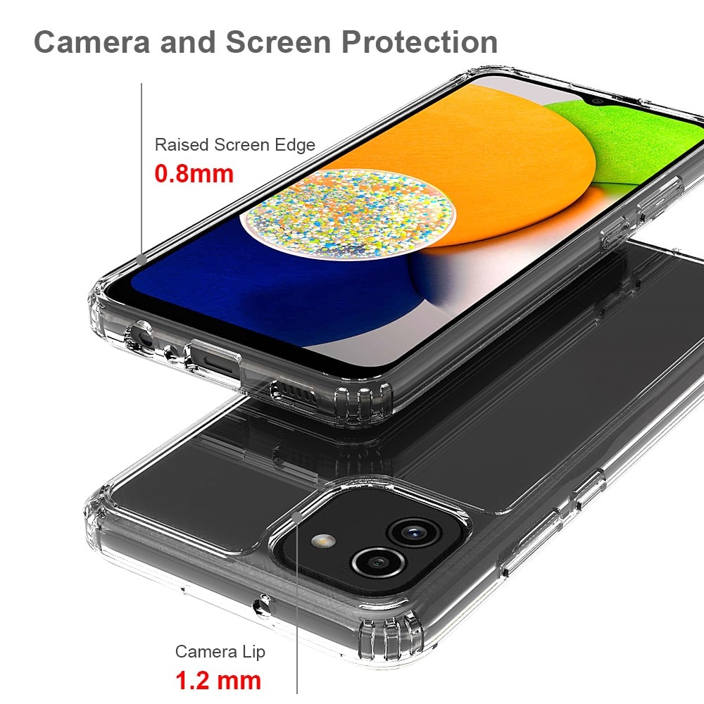 Samsung Galaxy A03 Crystal Hybrid Case Transparent