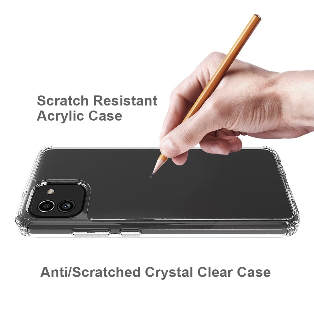 Samsung Galaxy A03 Crystal Hybrid Case Transparent