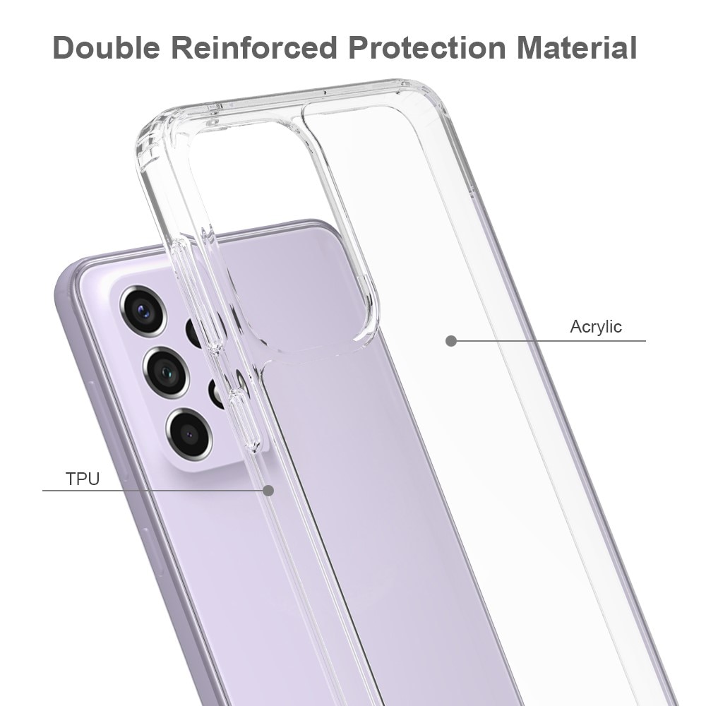 Samsung Galaxy A33 Crystal Hybrid Case Transparent