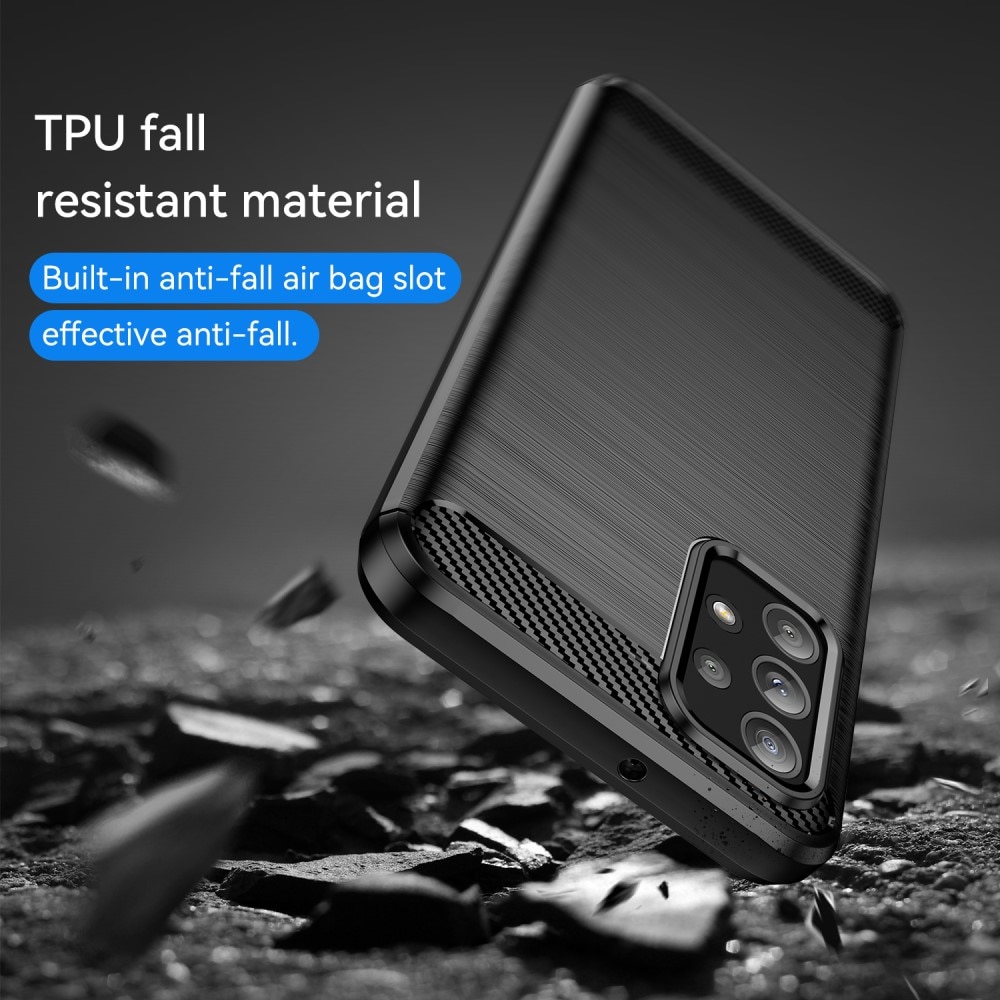 Samsung Galaxy A23 Brushed TPU Case Black
