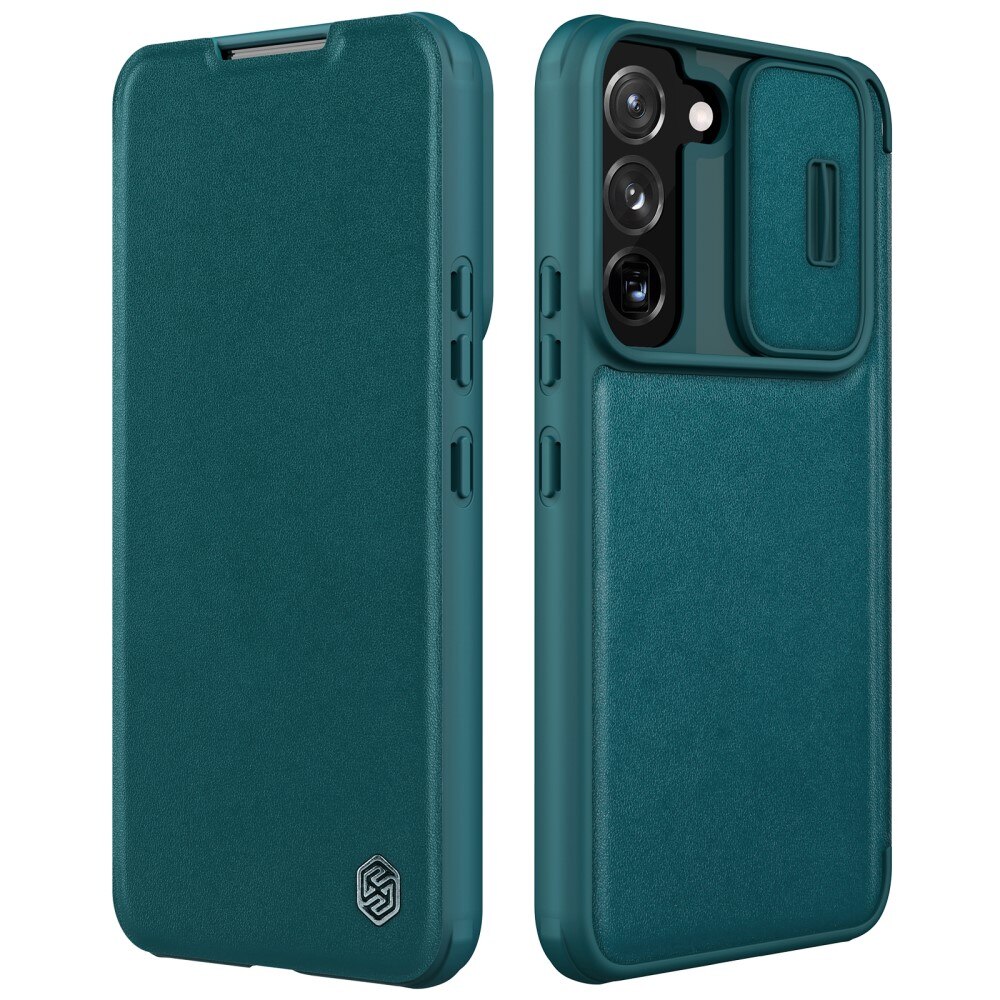 Samsung Galaxy S23 Qin Pro Camshield Cover Green